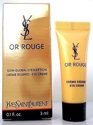 ysl or rouge la creme regard soin global d'exception|ysl or rouge.